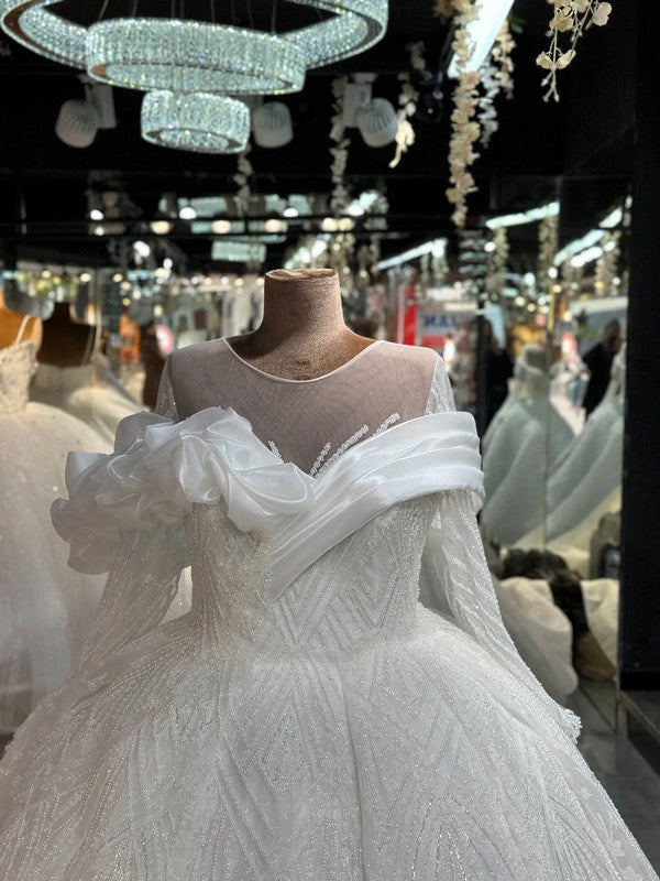 Magnifique Robe de Mariée Princesse Luxury