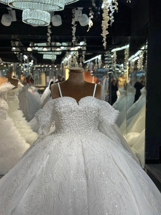Magnifique Robe de Mariée Princesse Luxury