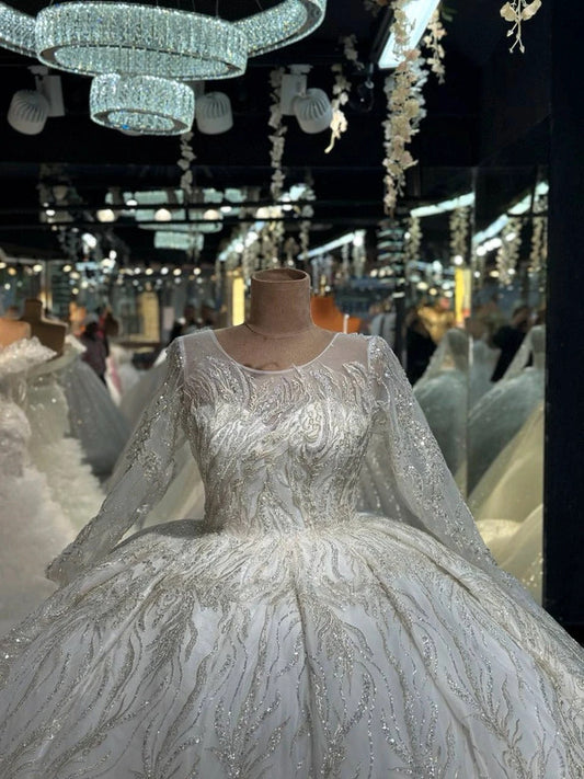 Magnifique Robe de Mariée Princesse Luxury