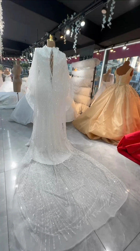 Magnifique Robe de Mariée Sirène Luxury