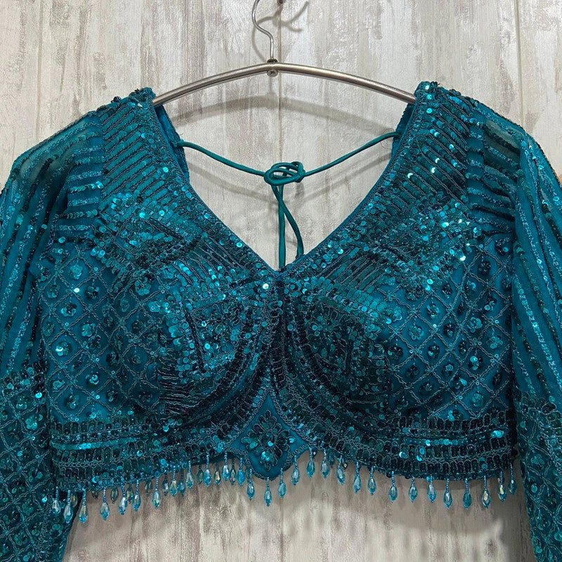 Magnifique Lehenga Bleu Luxury
