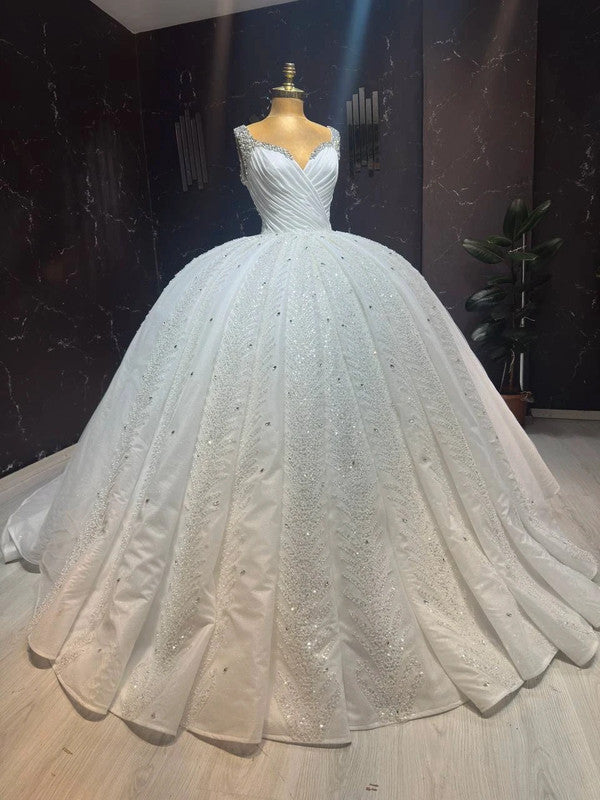 Magnifique Robe de Mariée Princesse Luxury