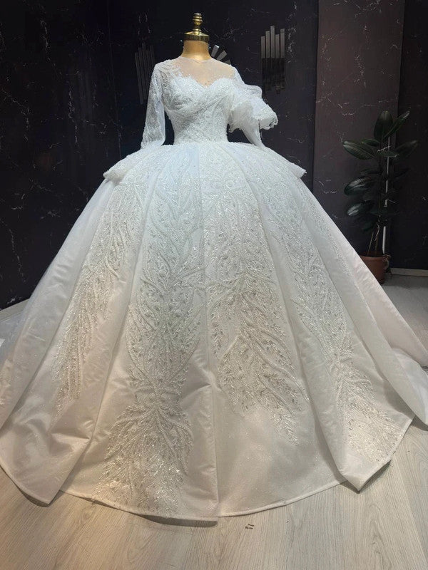 Magnifique Robe de Mariée Princesse Luxury