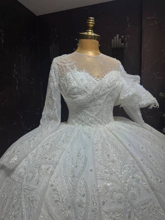 Magnifique Robe de Mariée Princesse Luxury