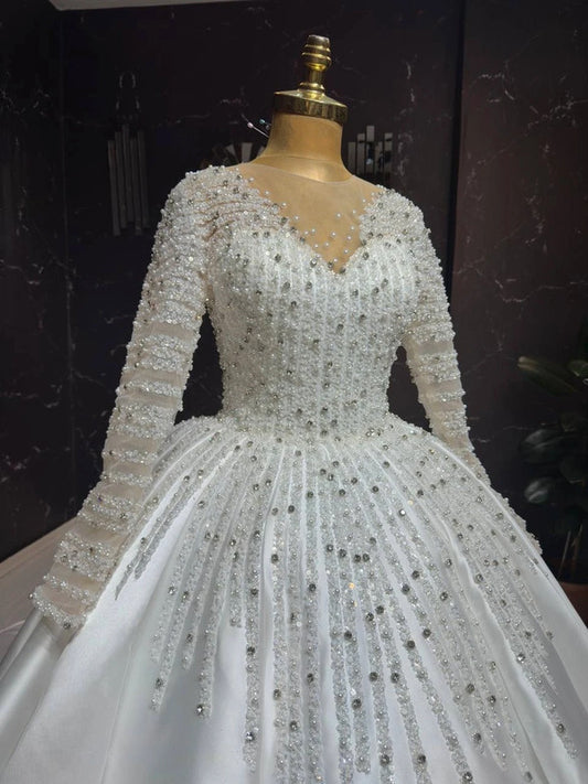 Magnifique Robe de Mariée Princesse Luxury