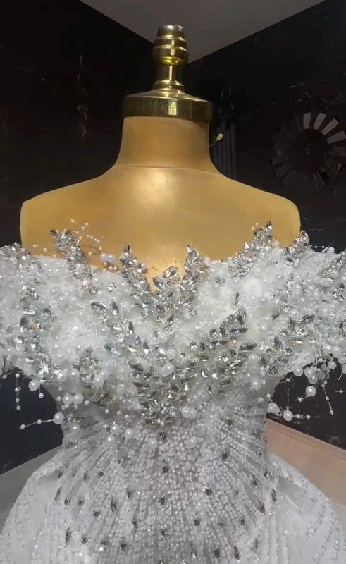 Magnifique Robe de Mariée Sirène Luxury
