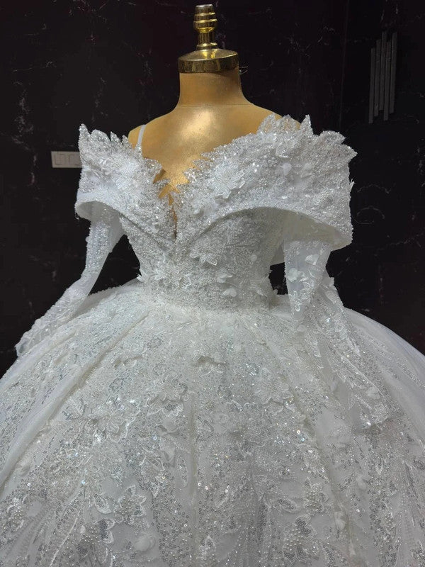 Magnifique Robe de Mariée Princesse Luxury