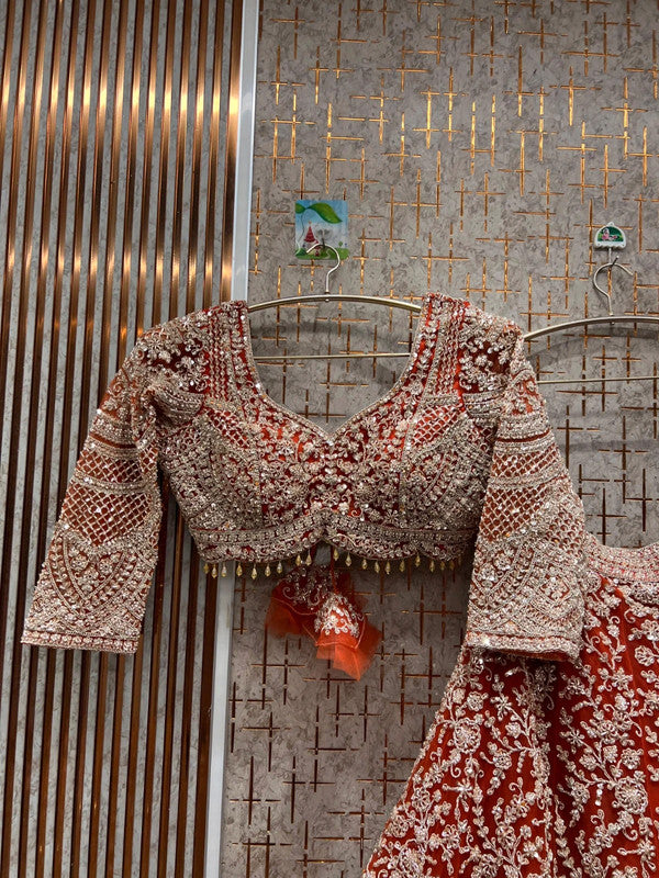 Magnifique Lehenga Luxury Rouge