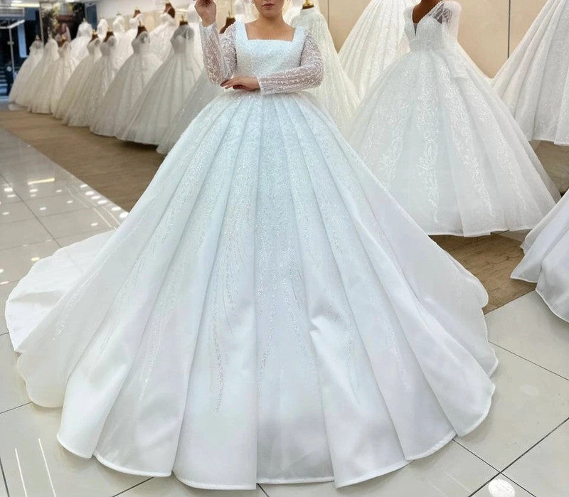 Magnifique Robe de Mariée Princesse Luxury