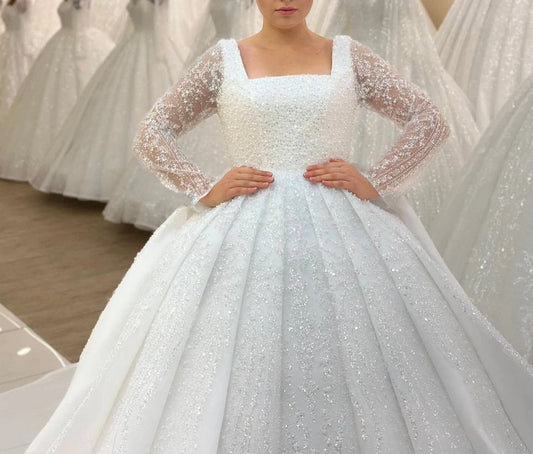 Magnifique Robe de Mariée Princesse Luxury