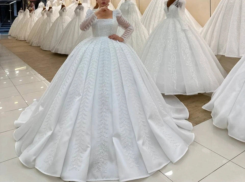 Magnifique Robe de Mariée Princesse Luxury