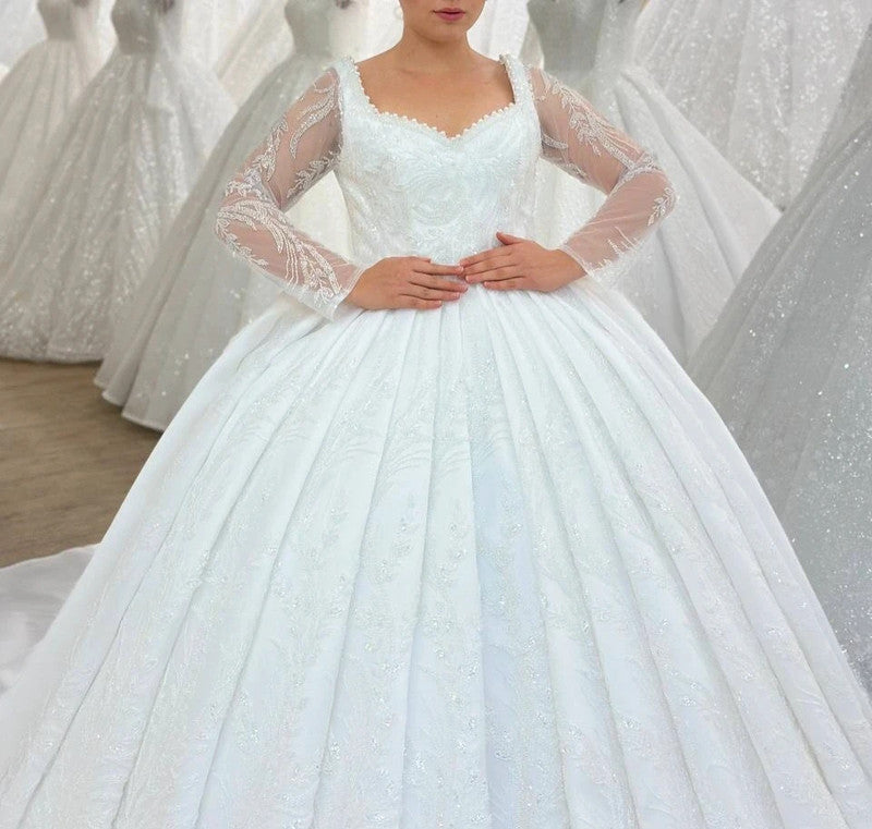 Magnifique Robe de Mariée Princesse Luxury