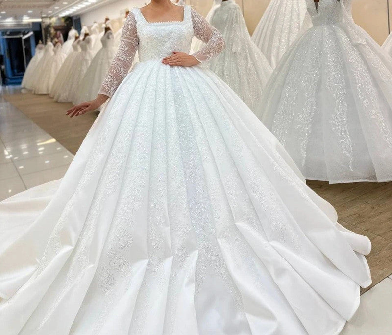 Magnifique Robe de Mariée Princesse Luxury