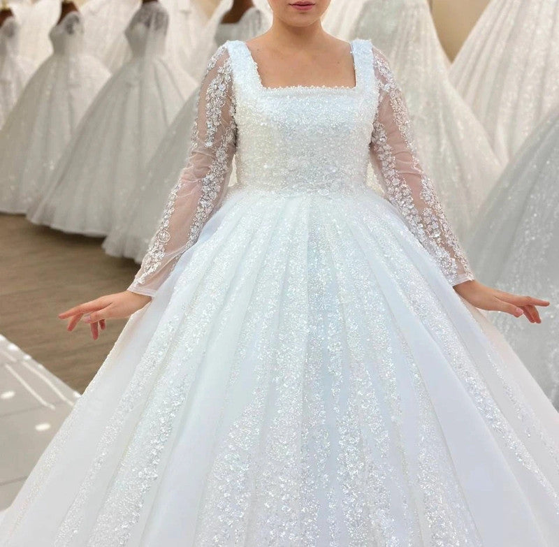 Magnifique Robe de Mariée Princesse Luxury