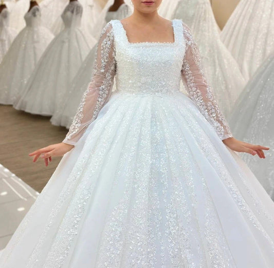 Magnifique Robe de Mariée Princesse Luxury