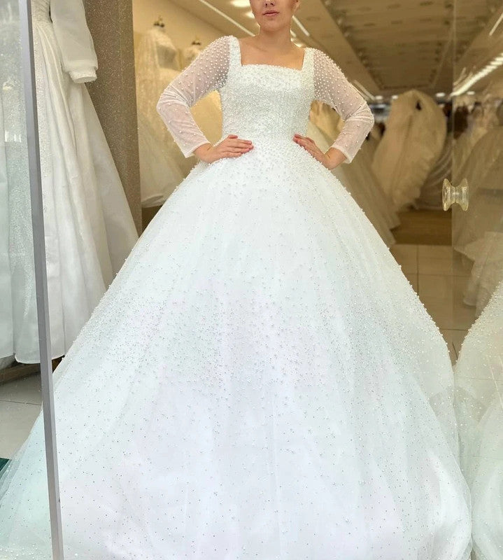 Magnifique Robe de Mariée Princesse Luxury