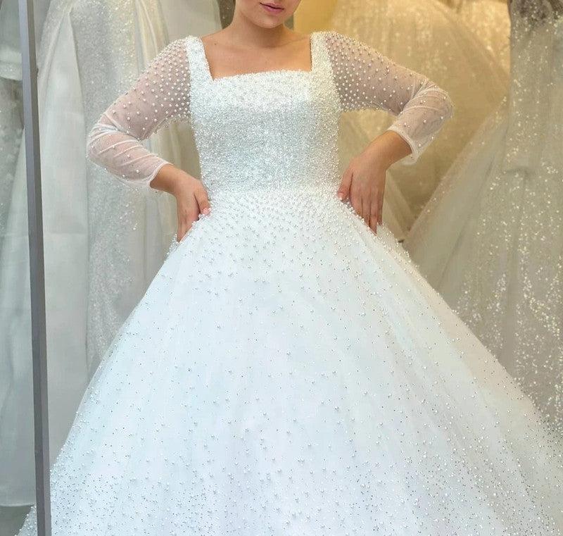 Magnifique Robe de Mariée Princesse Luxury