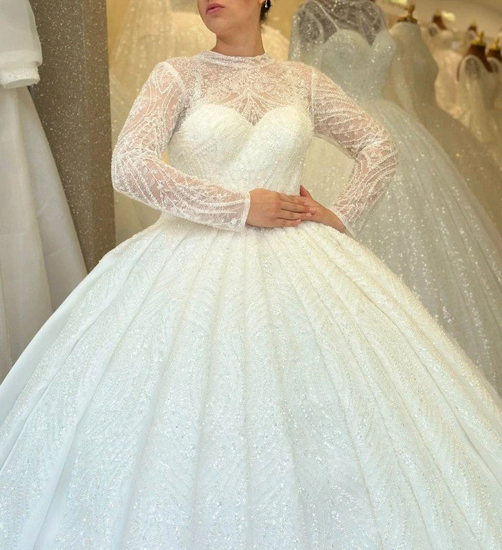 Magnifique Robe de Mariée Princesse Luxury