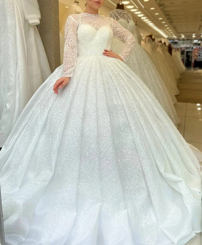 Magnifique Robe de Mariée Princesse Luxury
