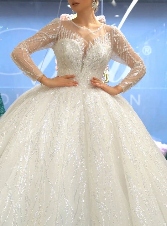 Magnifique Robe de Mariée Princesse Luxury