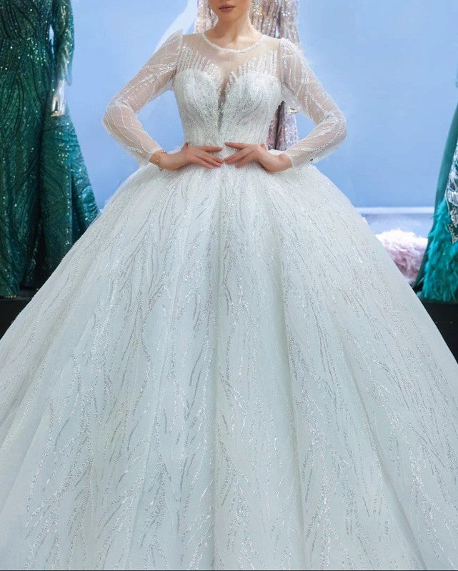 Magnifique Robe de Mariée Princesse Luxury