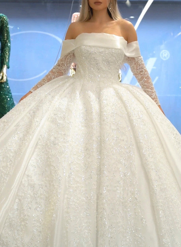 Magnifique Robe de Mariée Princesse Luxury