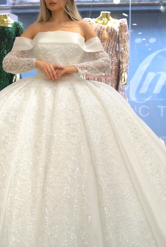 Magnifique Robe de Mariée Princesse Luxury
