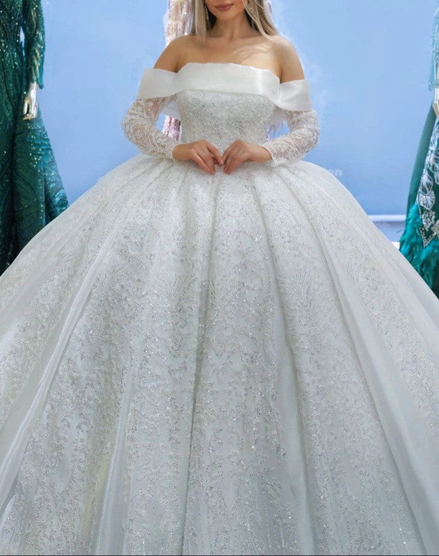 Magnifique Robe de Mariée Princesse Luxury