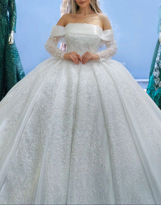 Magnifique Robe de Mariée Princesse Luxury