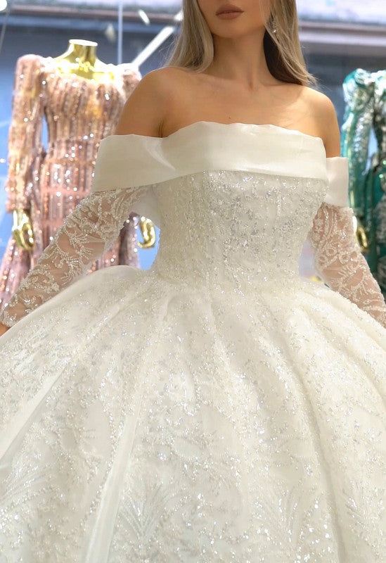 Magnifique Robe de Mariée Princesse Luxury