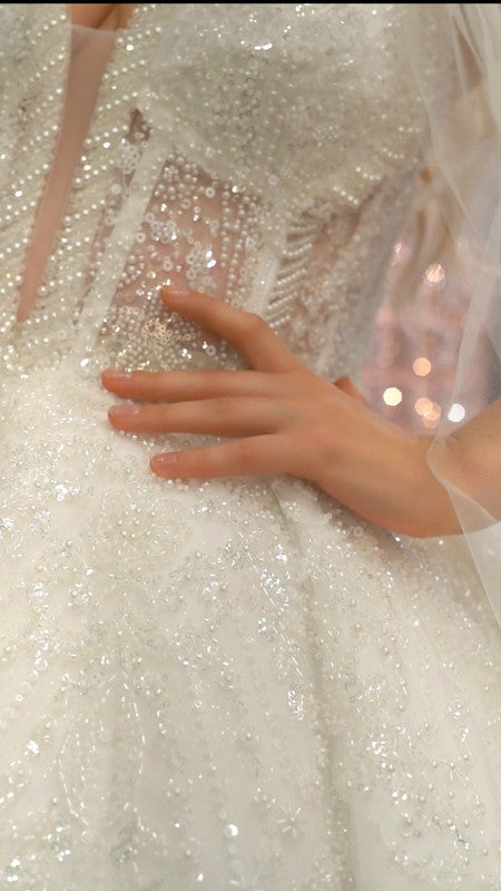 Magnifique Robe de Mariée Princesse Luxury