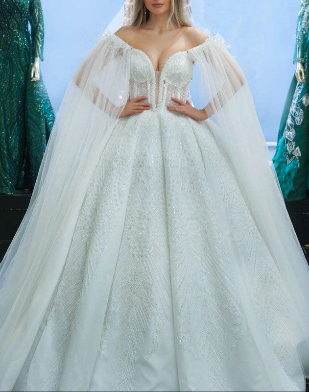 Magnifique Robe de Mariée Princesse Luxury