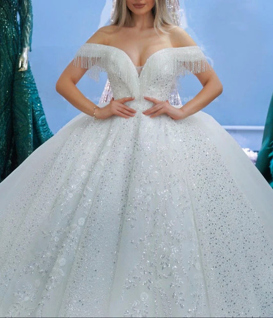 Magnifique Robe de Mariée Princesse Luxury