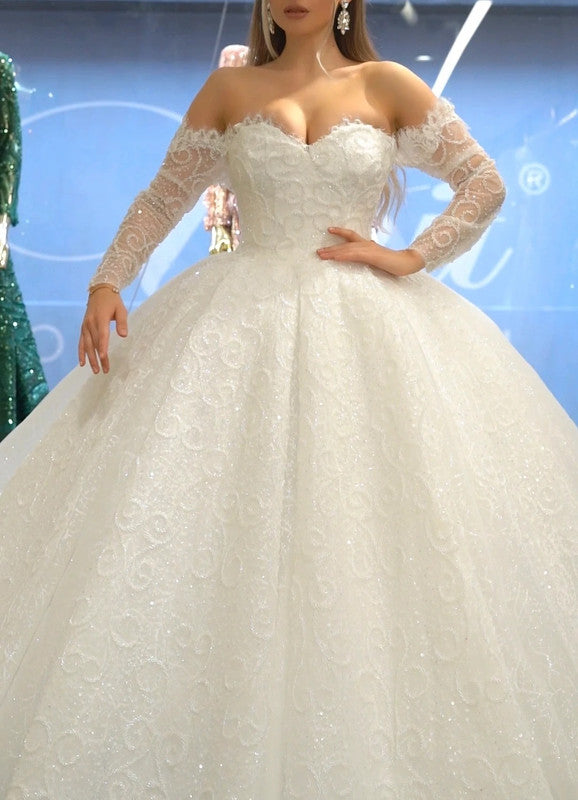 Magnifique Robe de Mariée Princesse Luxury