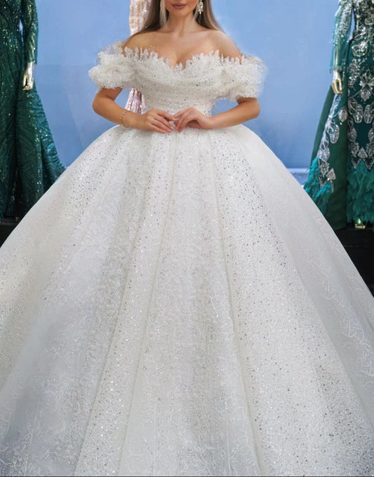Magnifique Robe de Mariée Princesse Luxury
