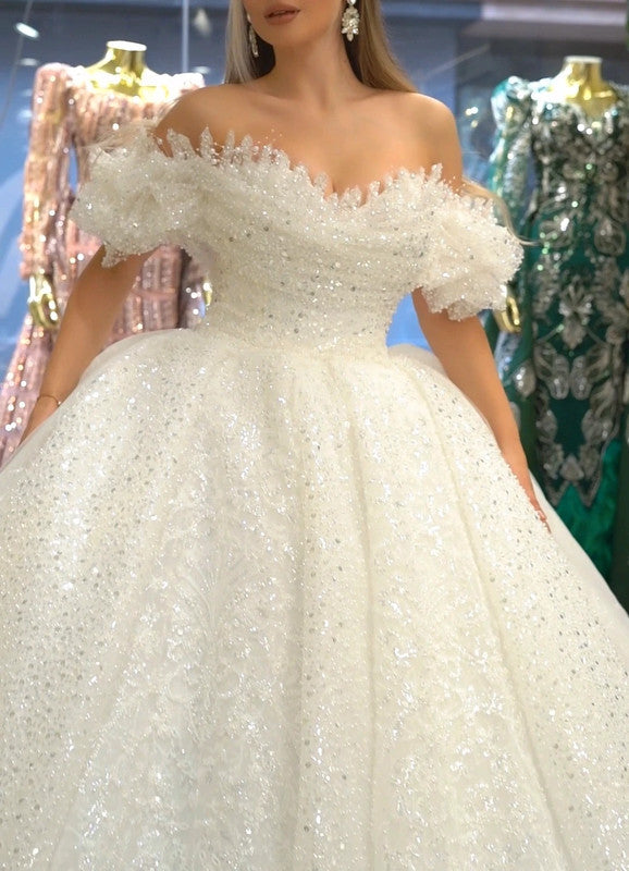 Magnifique Robe de Mariée Princesse Luxury