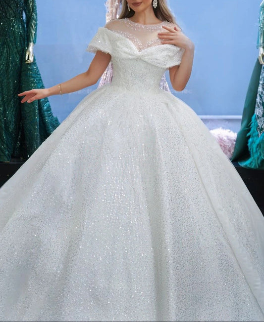 Magnifique Robe de Mariée Princesse Luxury
