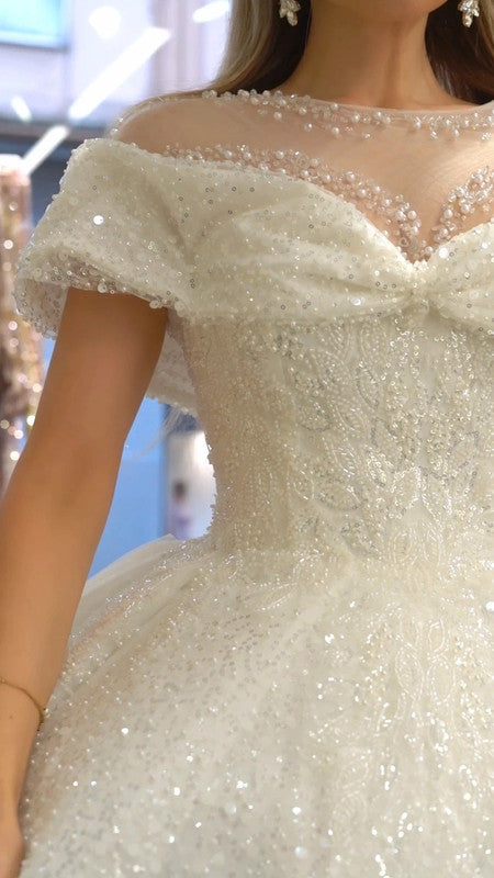 Magnifique Robe de Mariée Princesse Luxury