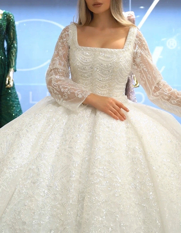 Magnifique Robe de Mariée Princesse Luxury