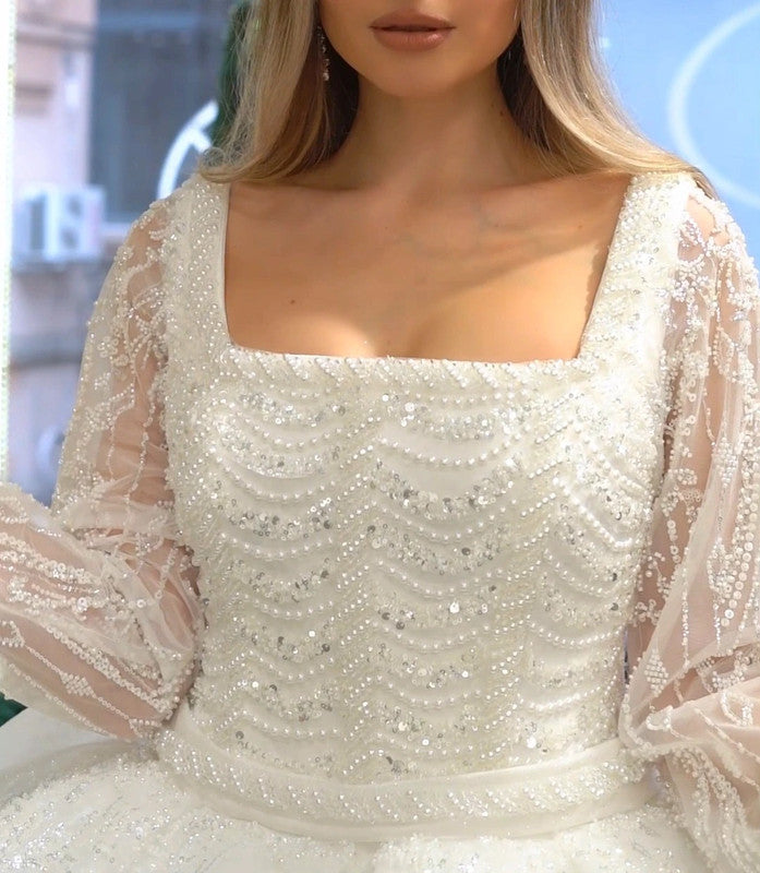 Magnifique Robe de Mariée Princesse Luxury