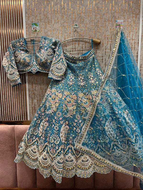Magnifique Lehenga Bleu Luxury
