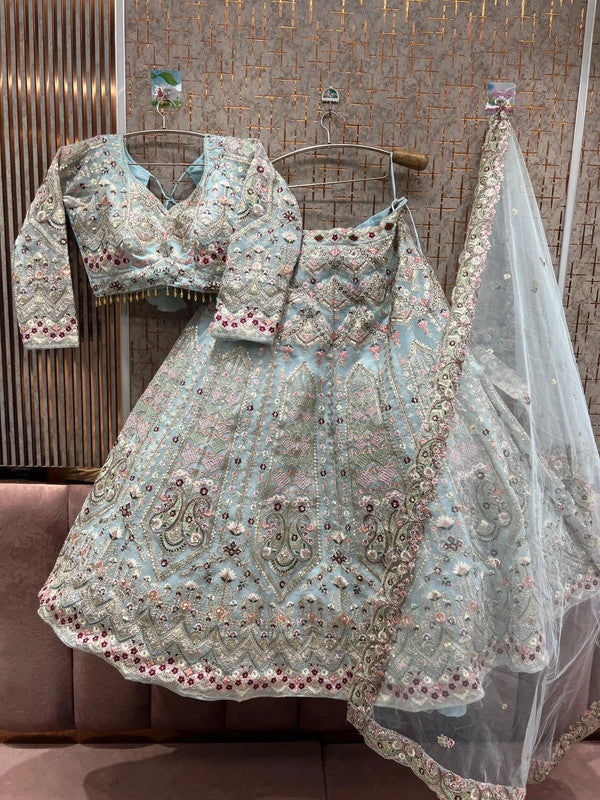 Magnifique Lehenga Bleu Luxury
