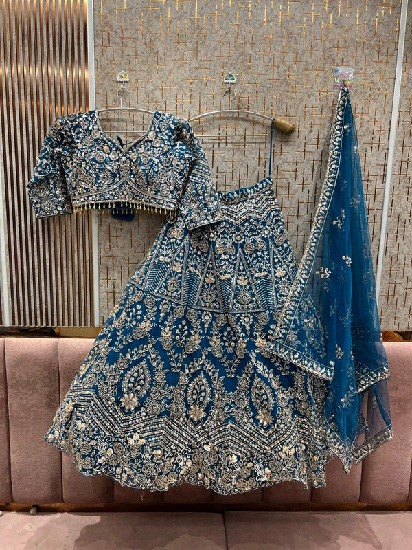 Magnifique Lehenga Bleu Luxury