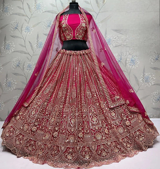 Magnifique Lehenga Rose Luxury
