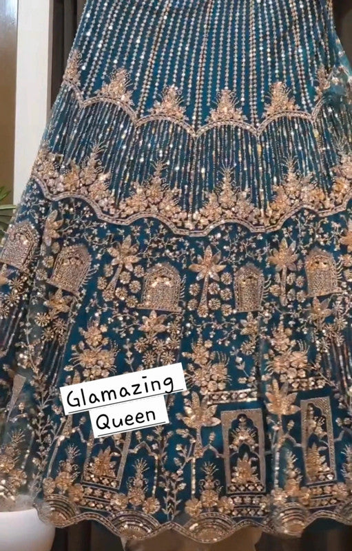 Magnifique Lehenga Bleu Luxury