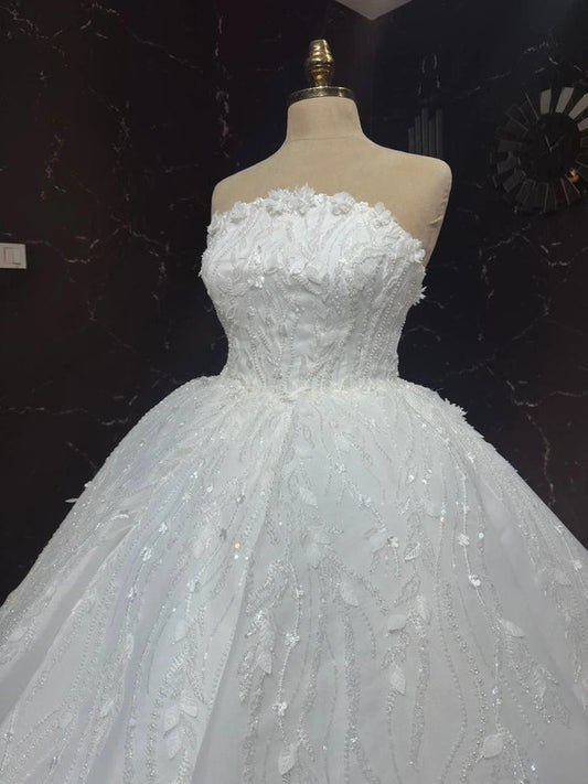 Magnifique Robe de Mariée Princesse Luxury