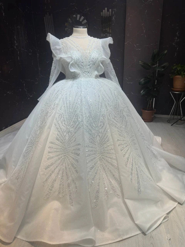 Magnifique Robe de Mariée Princesse Luxury