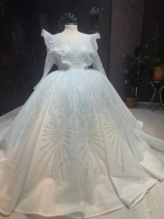 Magnifique Robe de Mariée Princesse Luxury