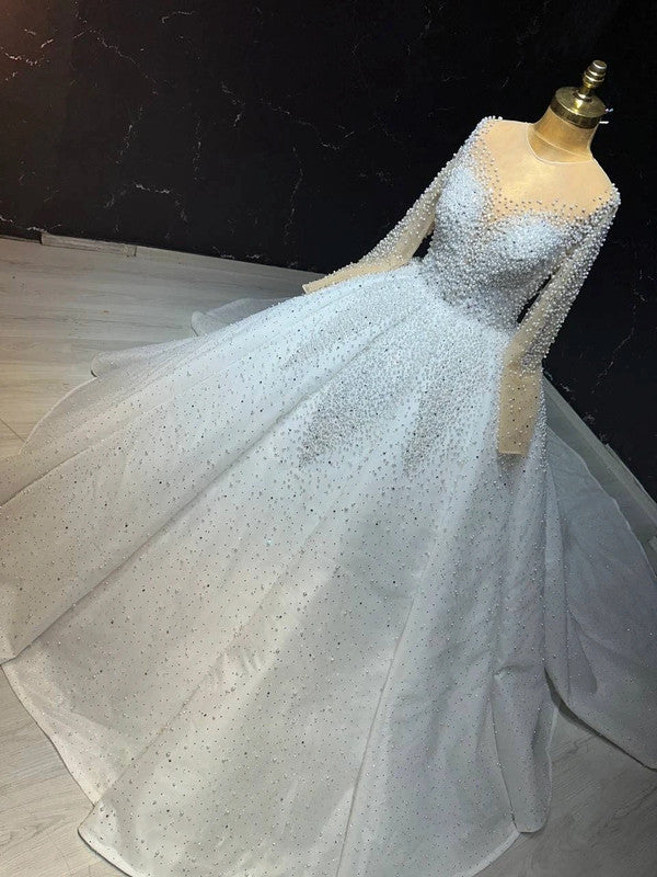 Magnifique Robe de Mariée Princesse Luxury