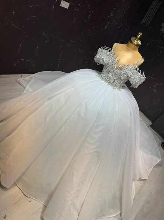 Magnifique Robe de Mariée Princesse Luxury